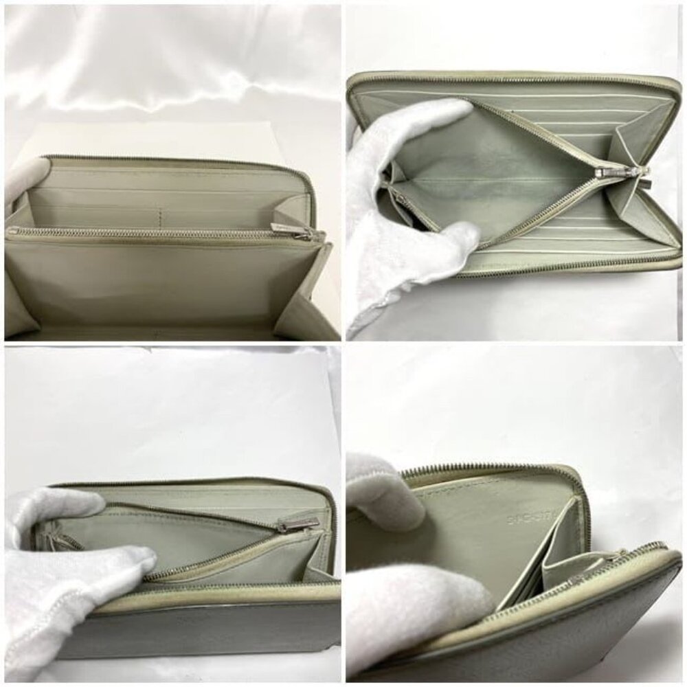 Celine Round Zipper Long Wallet Large Zip Multi Function - Picture 10 of 10
